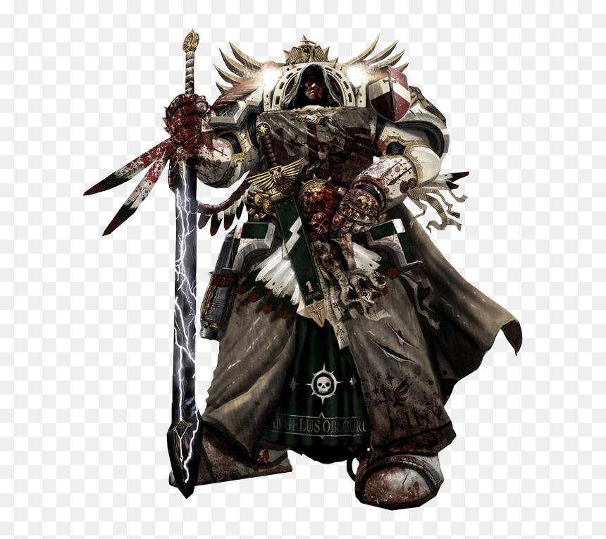 If The Emperor Had A Text To Speech Device Wiki - Dark Angels Deathwing Art, HD Png Download - deathwing png