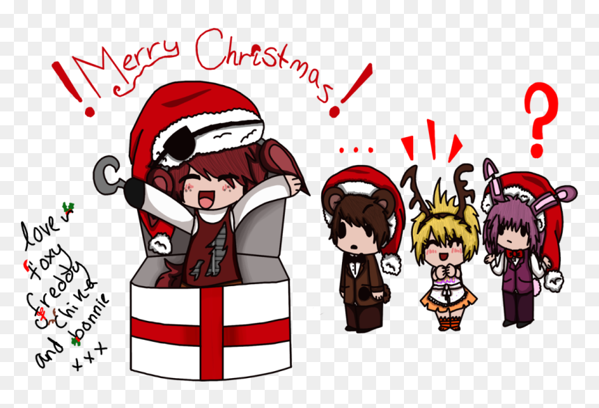 Picture Freeuse Download Merry From Mostly Foxy By - Fnaf Fanart Cute, HD Png Download - fnaf foxy png
