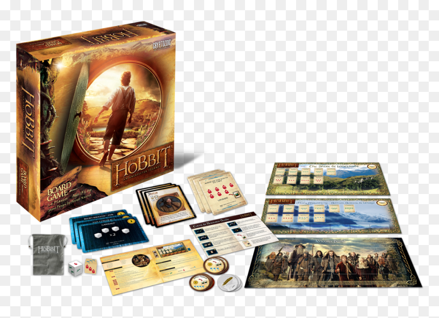 Hobbit An Unexpected Journey Board Game, HD Png Download - the hobbit png