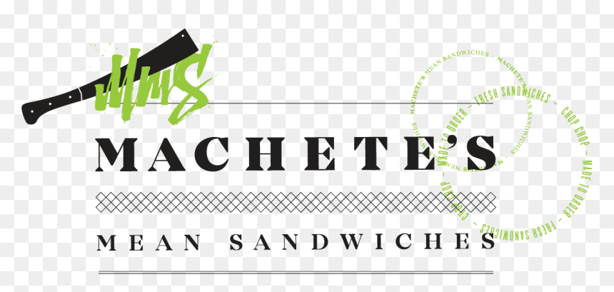 Machete Mean Sandwiches , Png Download - Graphic Design, Transparent Png - sandwiches png