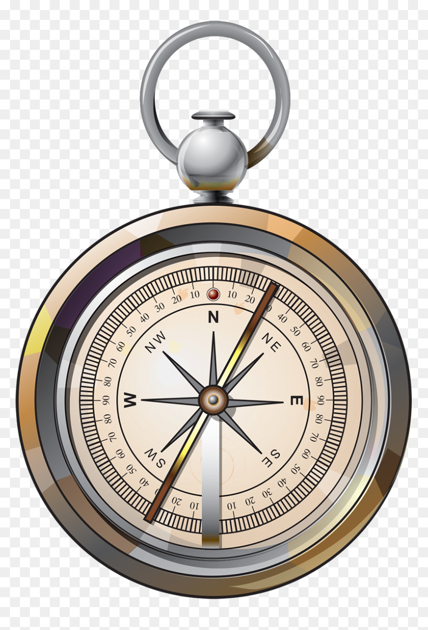 Instrumentos De Medicion Brujula, HD Png Download - compass vector png
