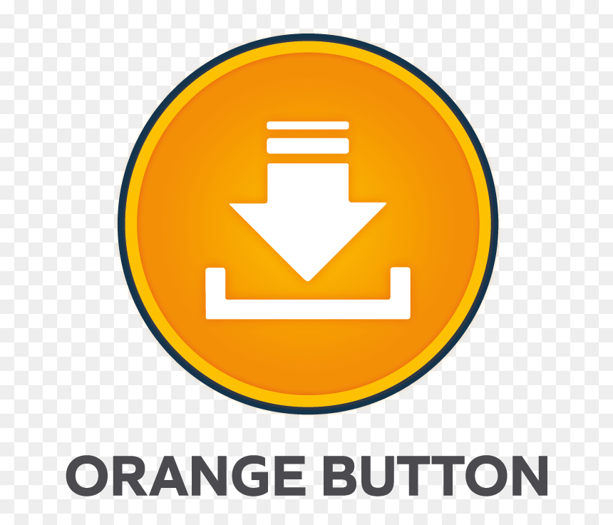 Volkswagen, HD Png Download - orange button png