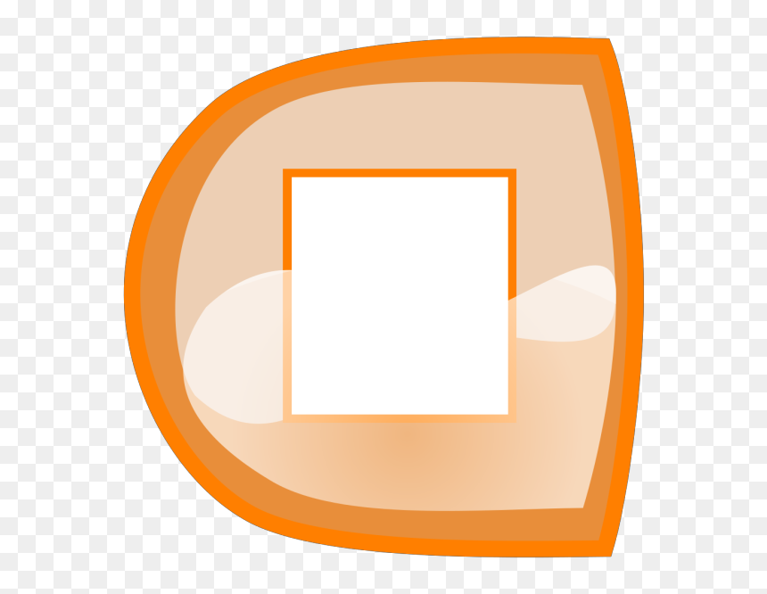 Orange Stop Button Png Icons, Transparent Png - orange button png
