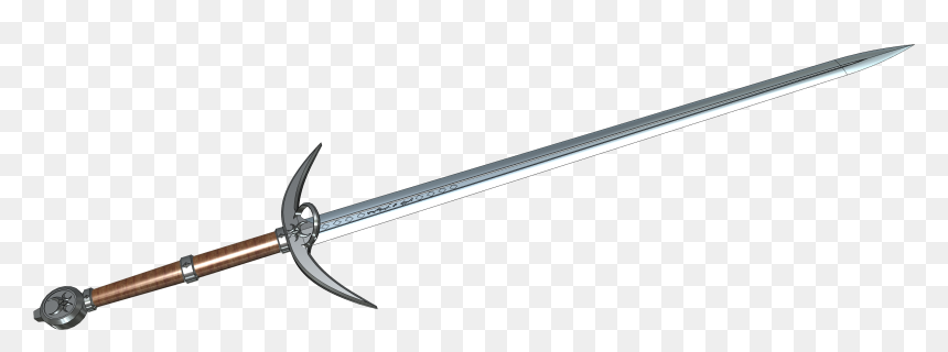 Long Sword, HD Png Download - rapier png