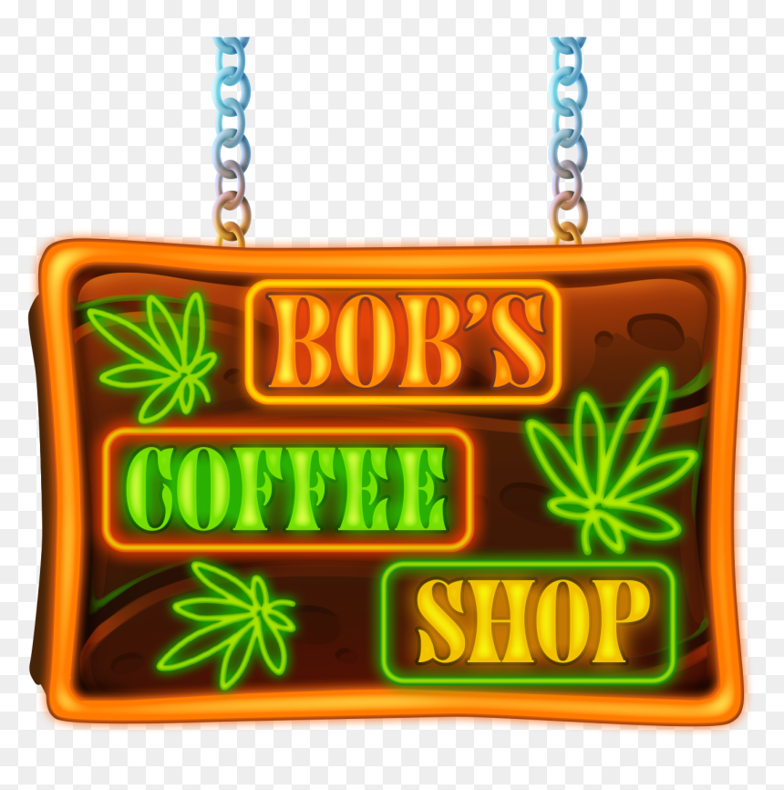 Bob"s Coffee Shop - Signage, HD Png Download - coffee shop png