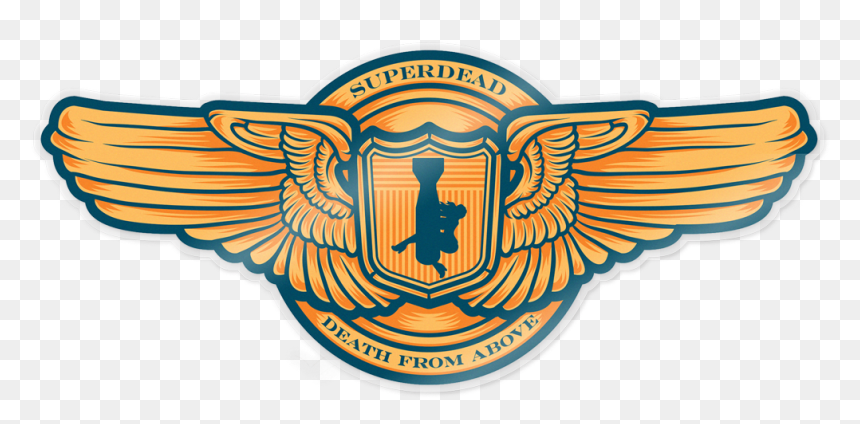 Pilotwings Sticker - Emblem, HD Png Download - pilot wings png