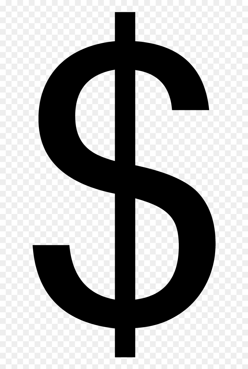 Dollar Sign Png - Dollar Sign, Transparent Png - cross sign png