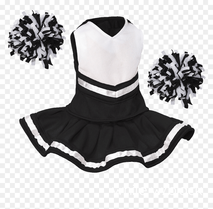 Whatzupwiththat ® Bearwear - Cheer Dance Costume Black And White, HD Png Download - cheerleaders png