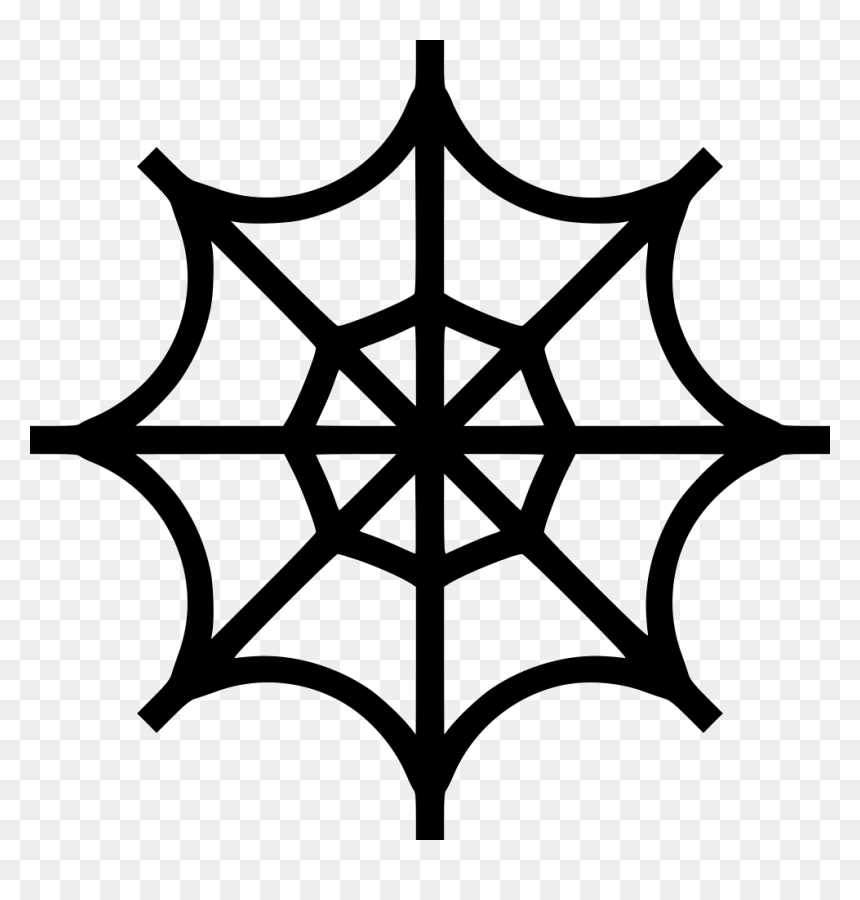 Spider Web - Cobweb Icon, HD Png Download - spider web vector png