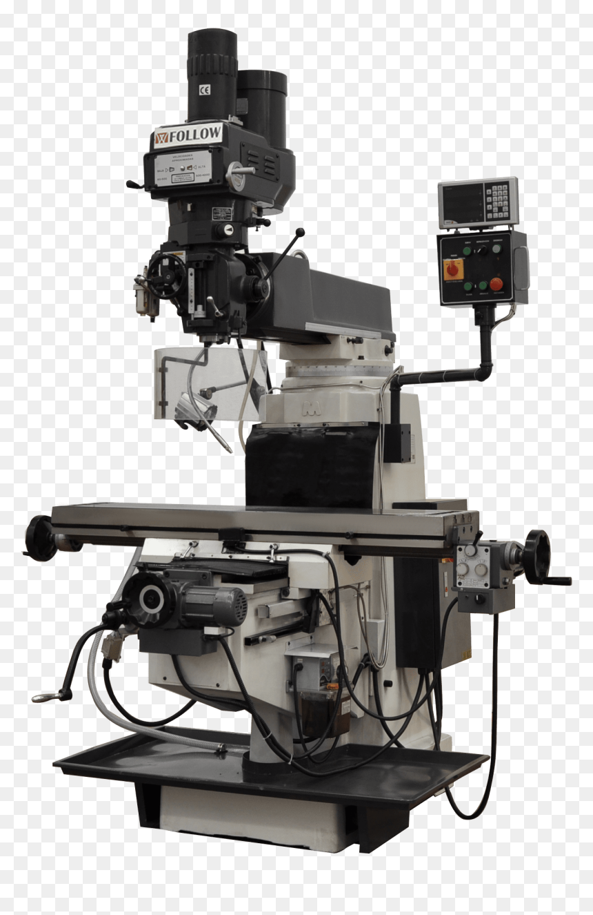 Vertical Turret Milling Machine Follow Ftv4, HD Png Download - turret png