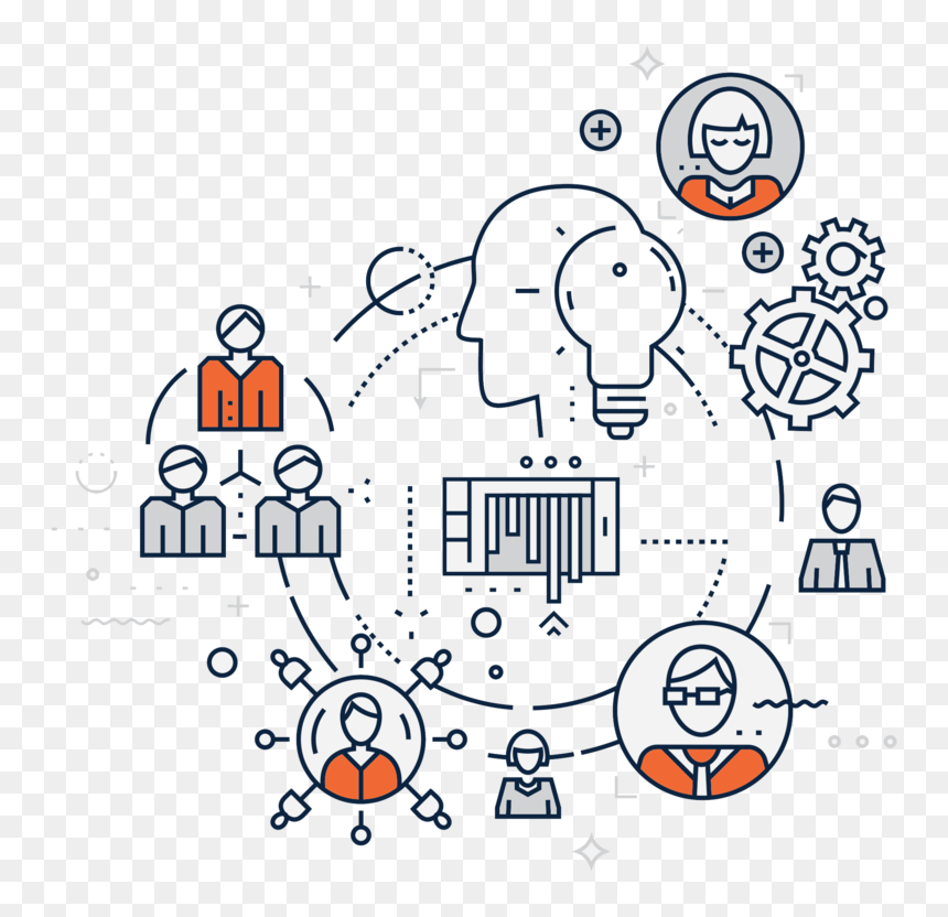 People Icon - Illustration, HD Png Download - business people icon png