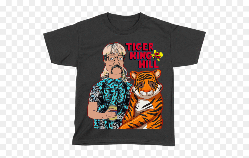 Tiger King Of The Hill V1 - Tiger King Of The Hill, HD Png Download - king of the hill png
