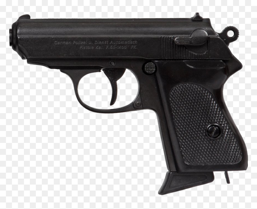 Pistole Mit Schalldämpfer, HD Png Download - ppsh png