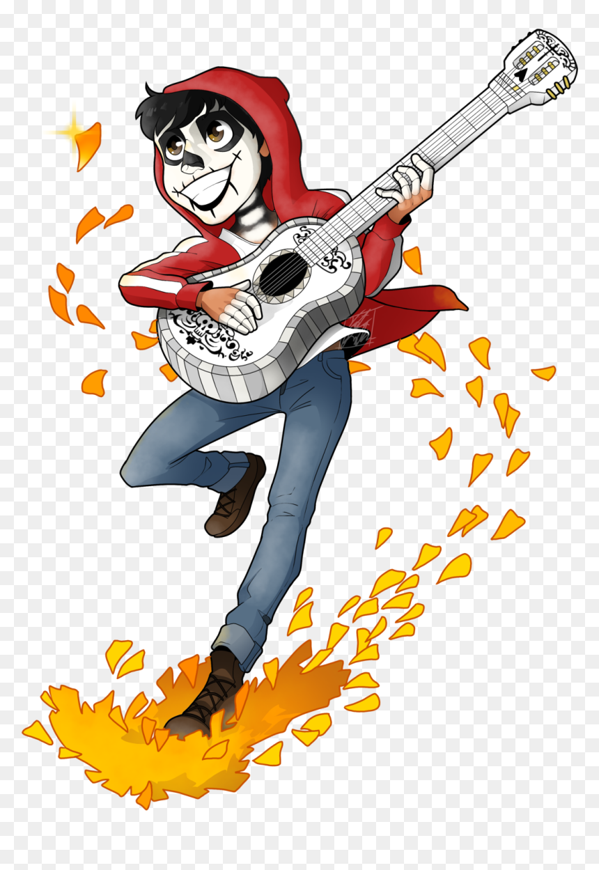 Gitar Of Ernesto Dela Cruz, HD Png Download - coco movie png