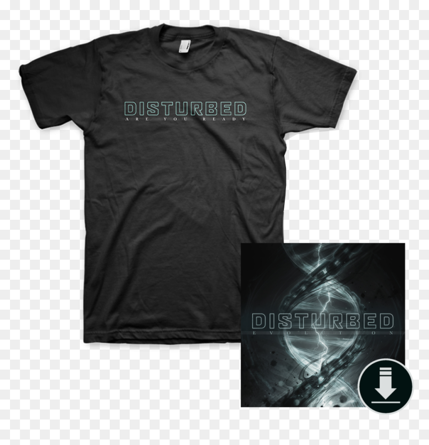 Disturbed Evolution T Shirt , Png Download - Vintage Jabba The Hutt Shirt, Transparent Png - disturbed png