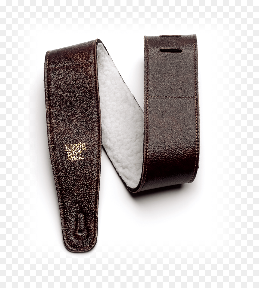 2 - - Ernie Ball Leather Strap Brown, HD Png Download - leather strap png