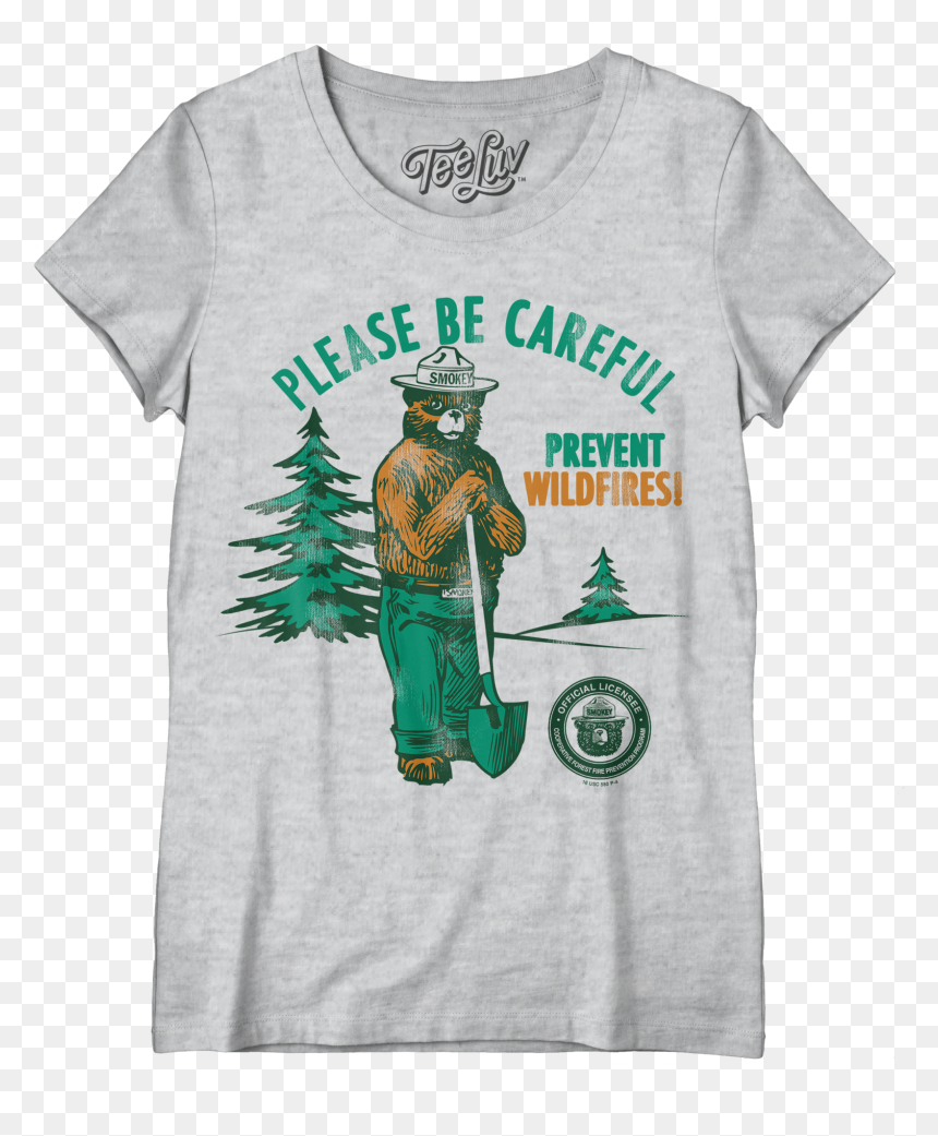 Smokey Bear Shirt, HD Png Download - smokey png