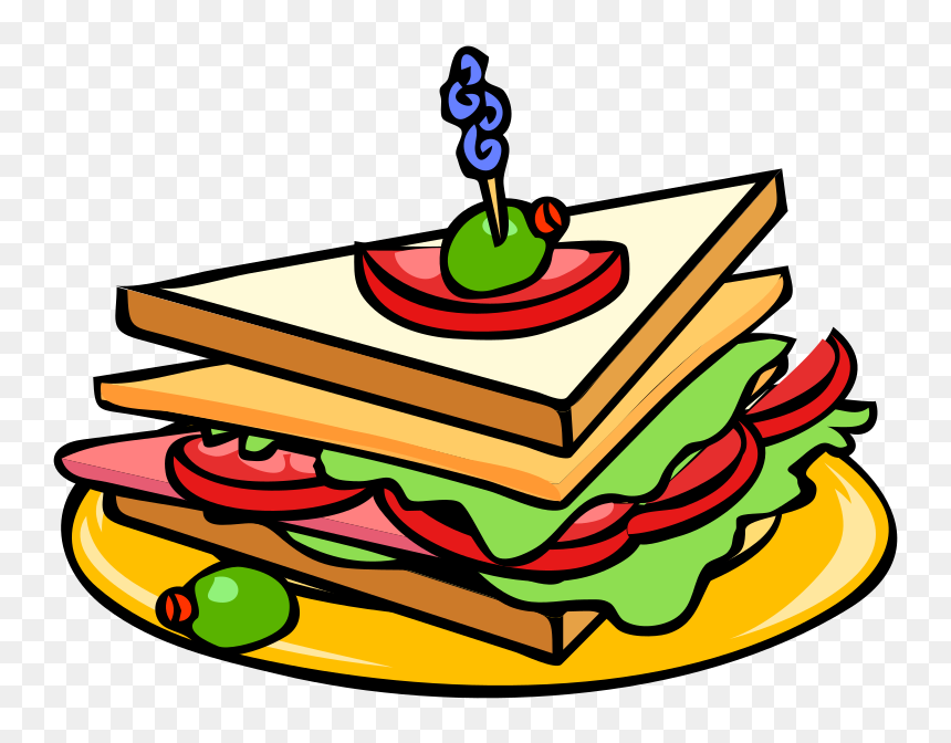 Sandwich - Sandwich Clipart, HD Png Download - sandwiches png