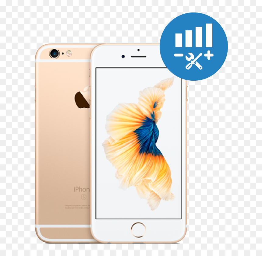 Apple Iphone 6s Volume Button Repair - Stock Iphone 6s Plus Gold, HD Png Download - volume button png