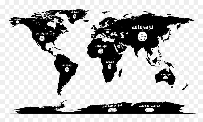 Flag Map Of Earth - Latitude Of A Country, HD Png Download - earth map png