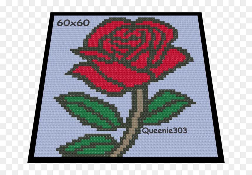 Transparent Red Rose Border Png - Garden Roses, Png Download - long stem rose png