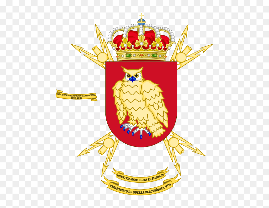 Electronic Warfare Regiment No 31, Spanish Army - Regimiento De Guerra Electronica 31, HD Png Download - electro png