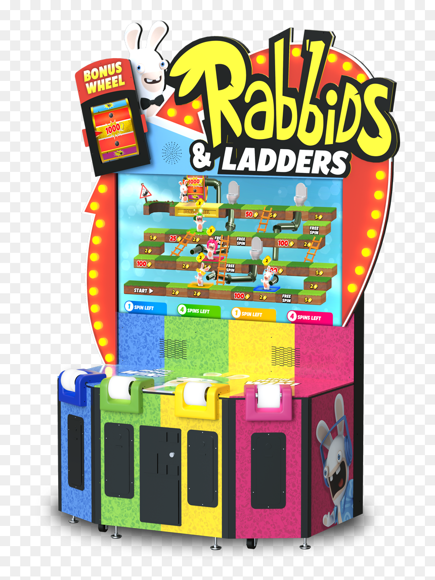 Adrenaline Rabbids And Ladders, HD Png Download - rabbid png