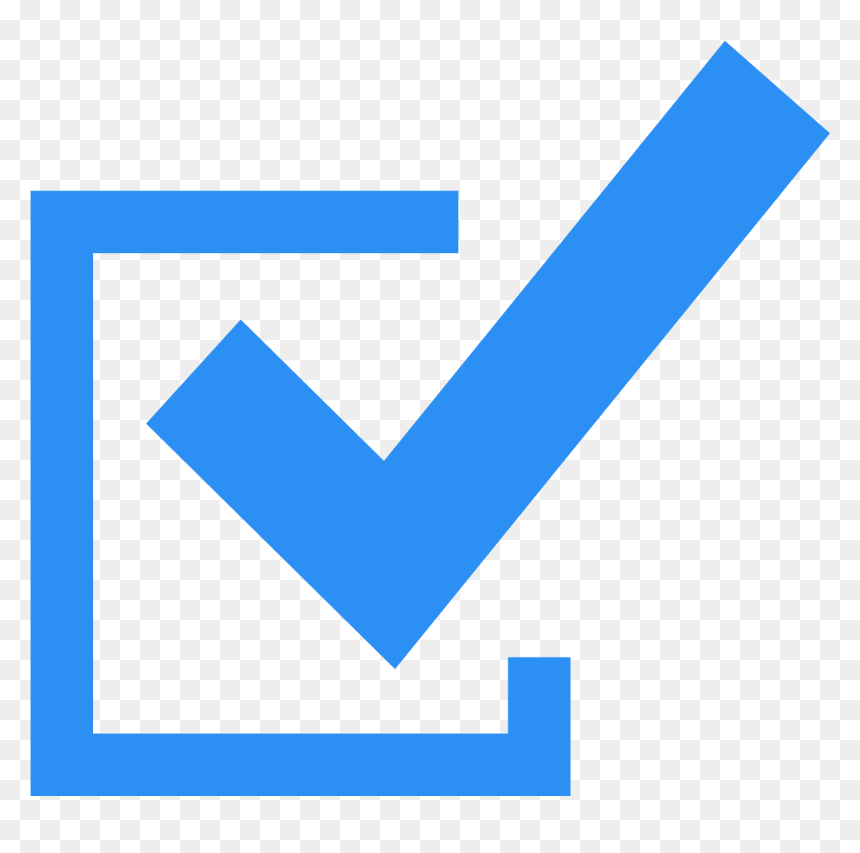 Clip Art, HD Png Download - blue checkmark png