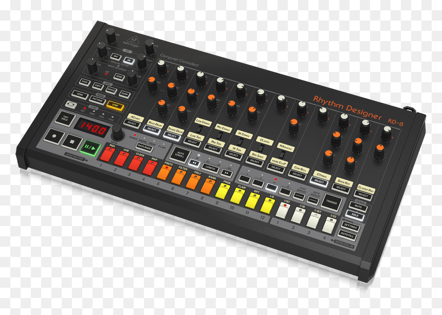 Behringer Rd 8, HD Png Download - beat machine png