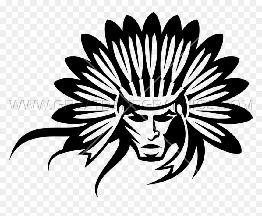 Indian Chief Head , Png Download - Institute Of Science & Technology Chandrakona, Transparent Png - indian head png