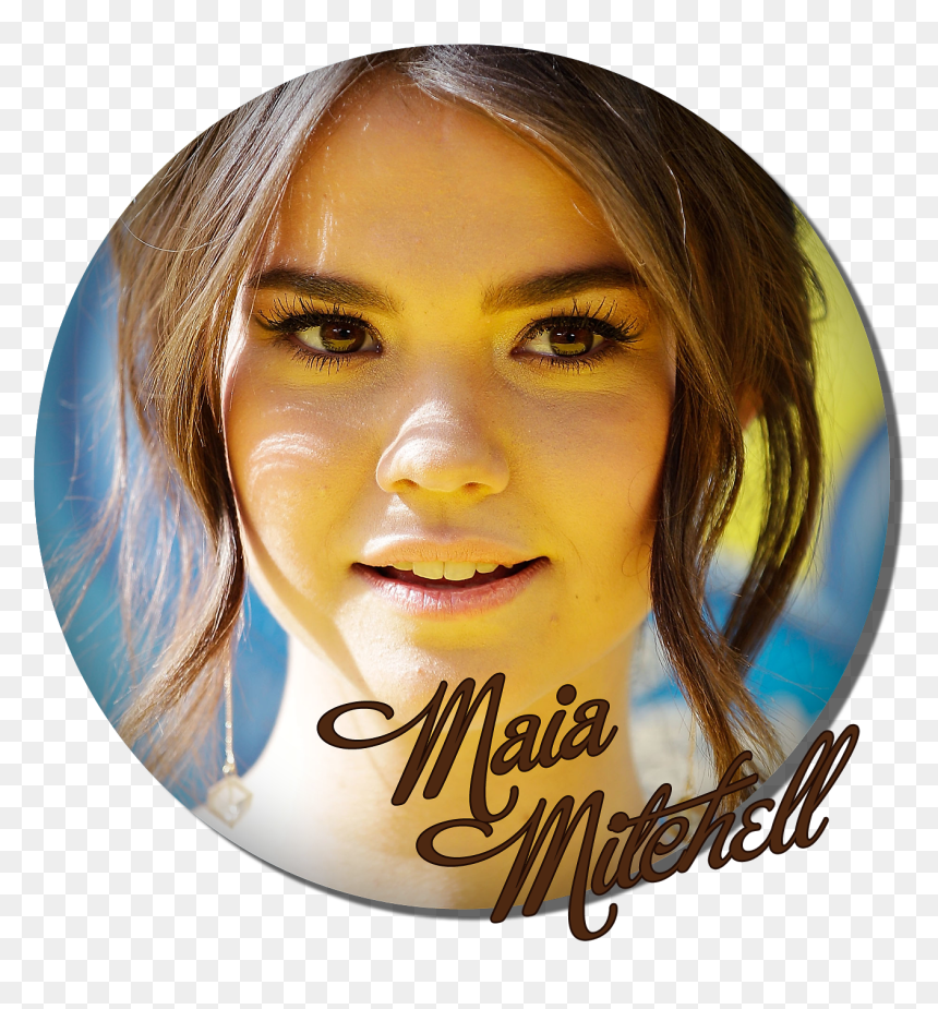 Spravila Som 3 Jednoduché Krúžkové Shapes S Maiou Mitchell - Maia Mitchell, HD Png Download - maia mitchell png