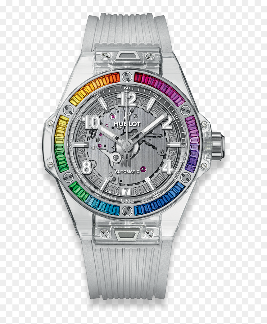 Big Bang One Click Sapphire Rainbow - Hublot Big Bang Pink, HD Png Download - big bang png