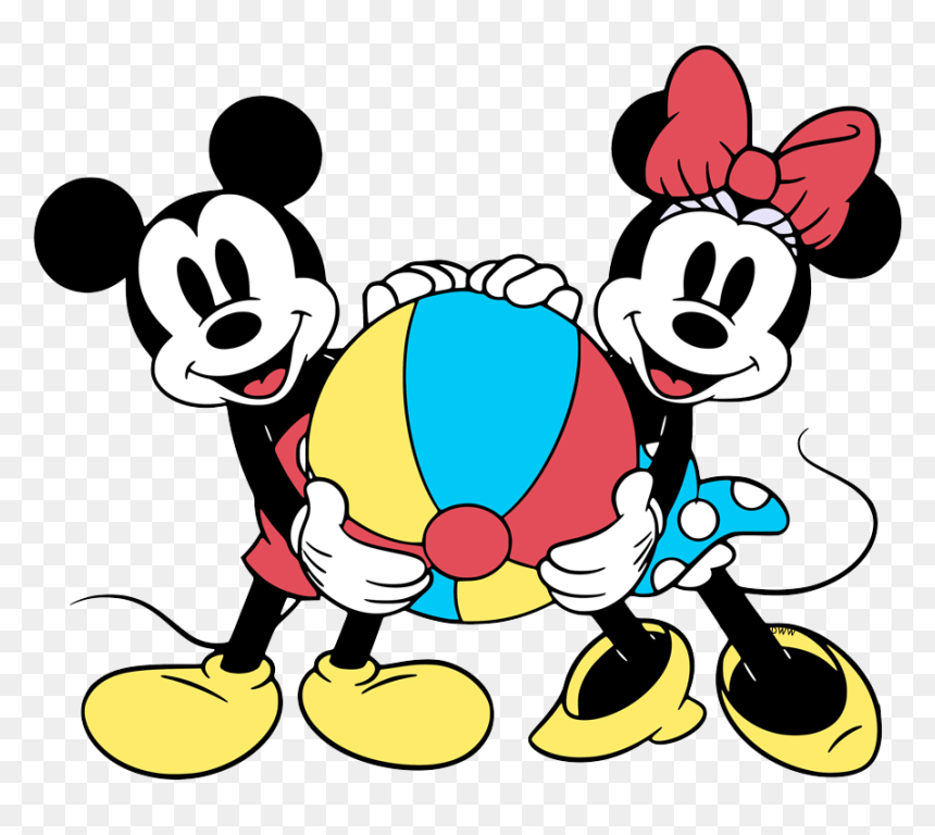 Mickey And Friends Minnie, HD Png Download - mickey and minnie png