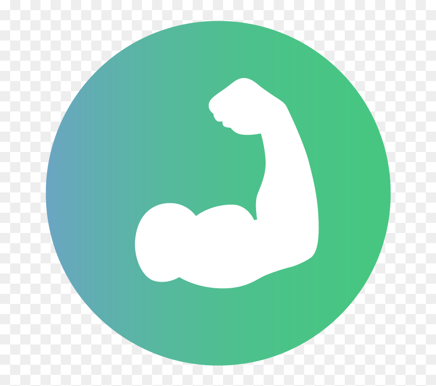 Illustration, HD Png Download - muscle icon png