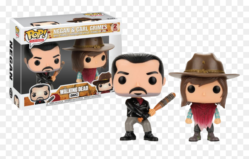 Figurine Pop The Walking Dead, HD Png Download - carl grimes png