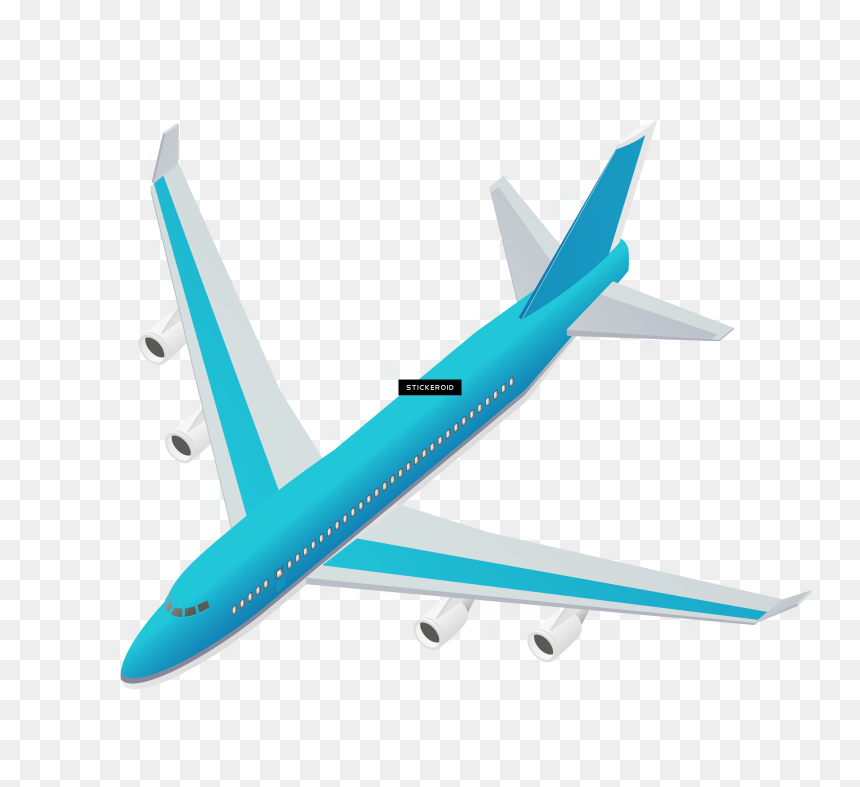 Airplane Transportation , Png Download - Wide-body Aircraft, Transparent Png - transportation png
