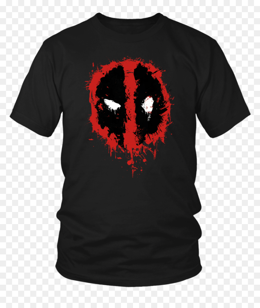 Marvel Deadpool Splatter Icon Shirt - Marvel T Shirts Deadpool, HD Png Download - deadpool icon png