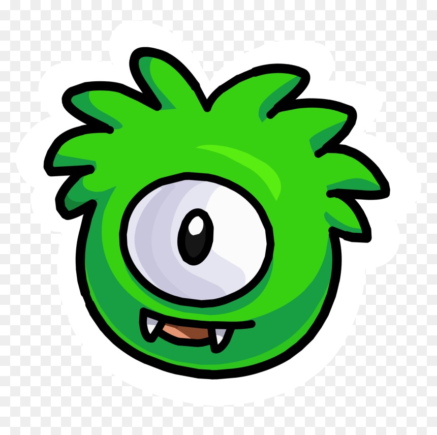 Green Alien Puffle Coming Soon - Alien Puffle, HD Png Download - green alien png