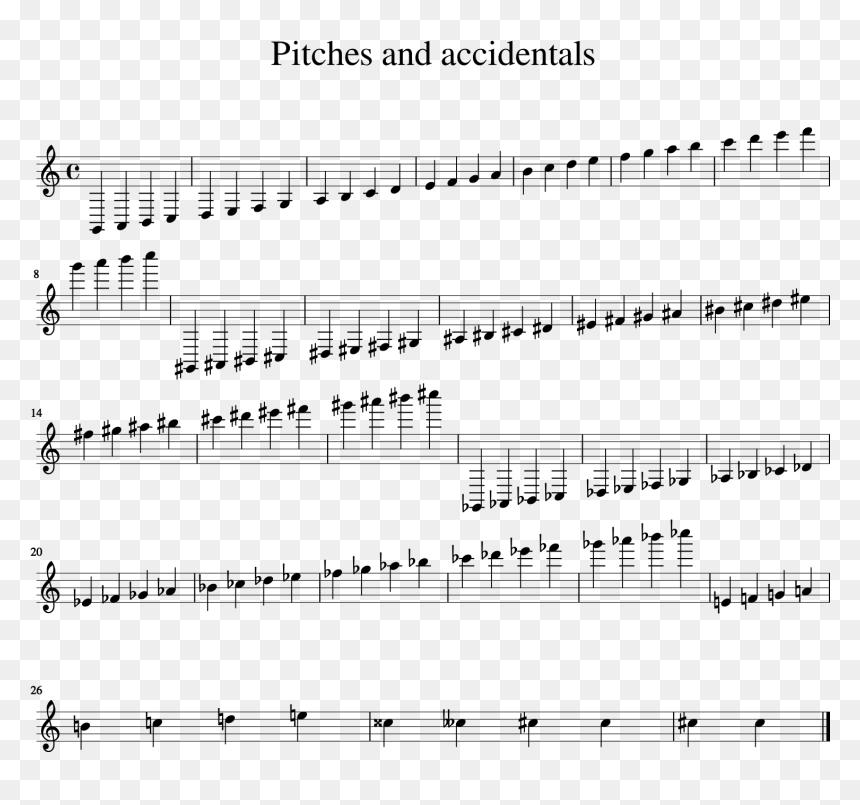 / Images/musicxmltest 4 1 - Ukulele Noten, HD Png Download - music lines png