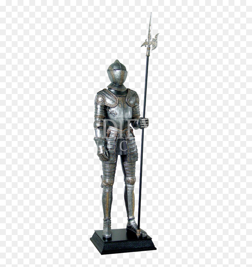 Burnished Knight"s Suit Of Armor Statue - Knight, HD Png Download - suit of armor png