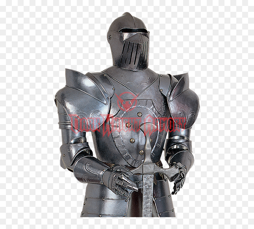 16th Century Italian Full Suit Of Armor With Sword - 16th Century Italian Suit Of Armor, HD Png Download - suit of armor png