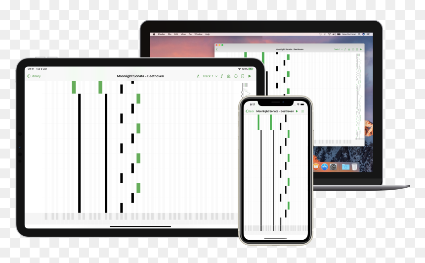 Music Lines Png, Transparent Png - music lines png