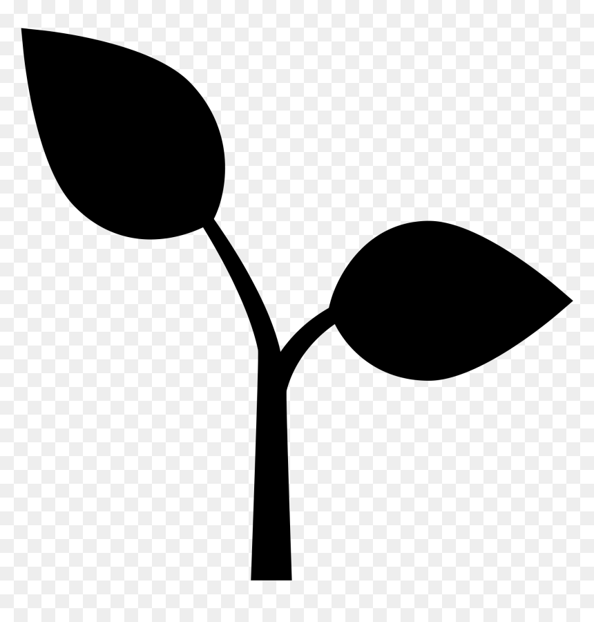 Plant Emoji Black And White , Png Download - Plant Emoji Black And White, Transparent Png - plant emoji png