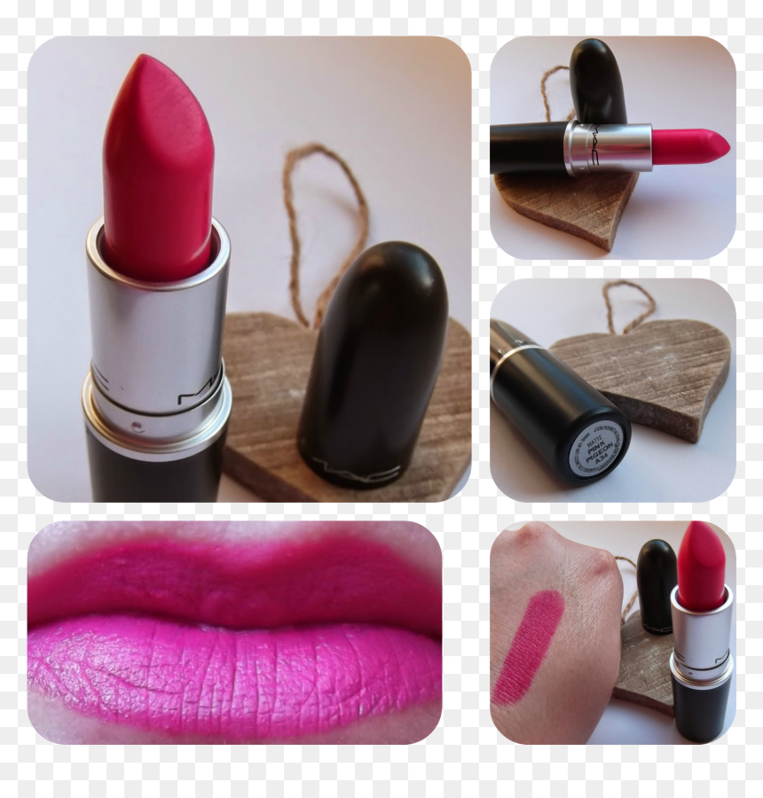 Mac Pink Pigeon Matte Lipstick Review Swatch Bold Lip - Lipstick, HD Png Download - mac lipstick png