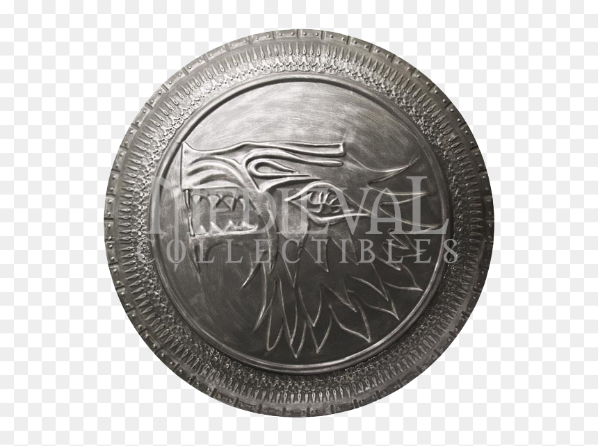Stark Sigil Shield For The Wall - Game Of Throne Shield, HD Png Download - stark sigil png