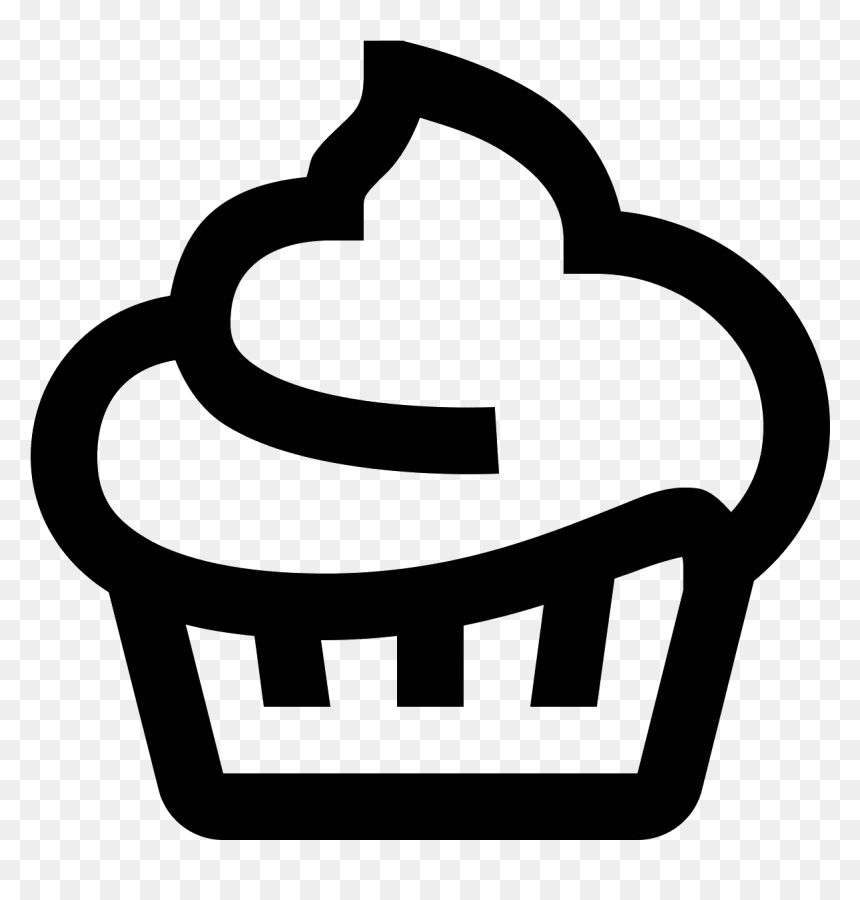 Its A Cupcake With A Large Portion Of Frosting Which - Charing Cross Tube Station, HD Png Download - muscle icon png