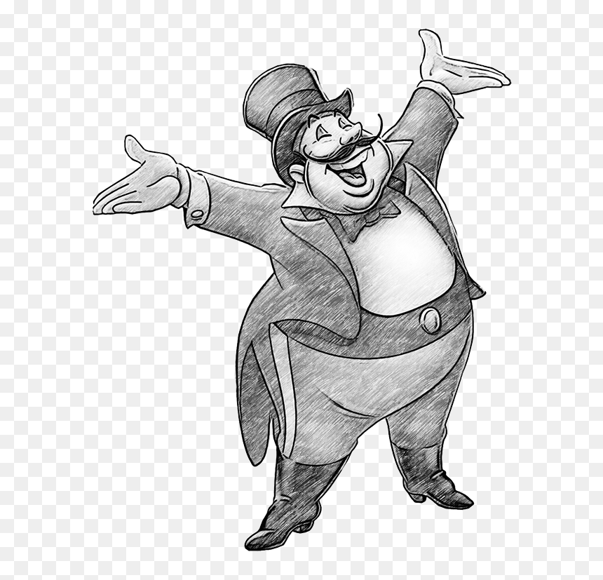 Ringmaster Black And White Clipart , Png Download, Transparent Png - ringmaster png