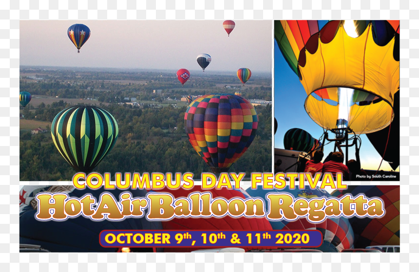 Hot Air Balloon, HD Png Download - columbus day png