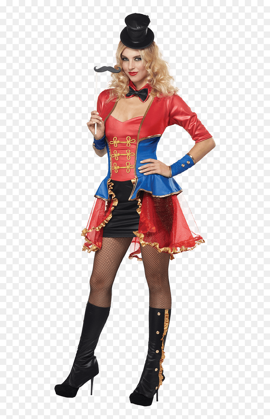 Circus Theme Costume For Couples , Png Download - Costume Cirque Madame Loyale, Transparent Png - ringmaster png