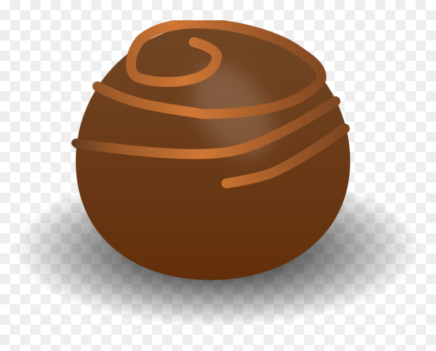 Sphere,praline,chocolate - Chocolate Circle Clipart, HD Png Download - chocolate vector png